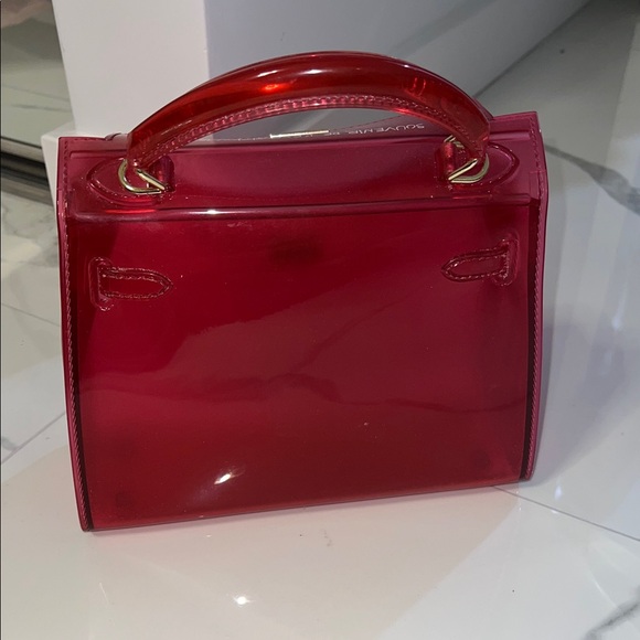 Pink Designer Women's Handbag - Picture 3 of 4